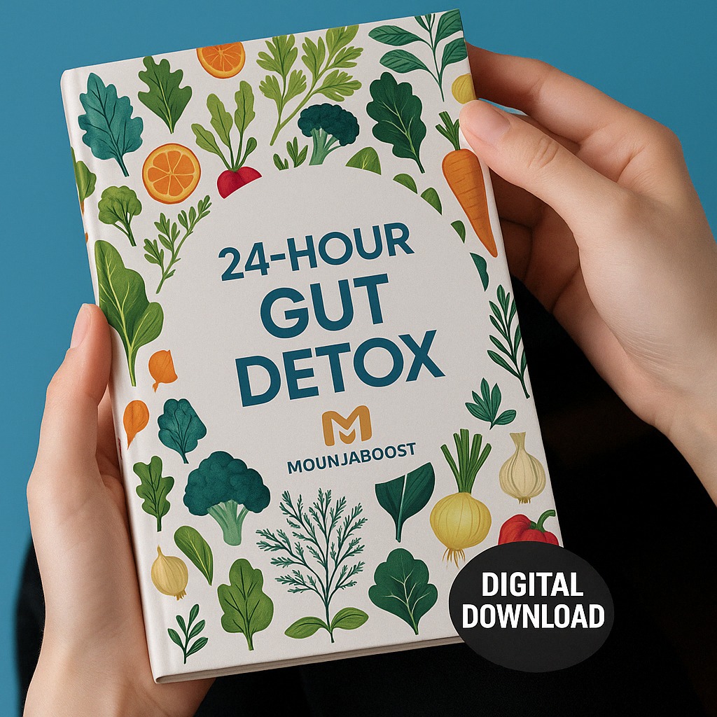 24-Gut Detox — free digital bonus with MounjaBoost